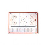 BLUE SPORTS trenérská tabule hokej nalepovací 0