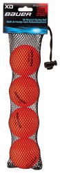 BAUER míček Xtreme Density Orange 4-pack