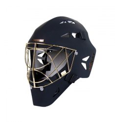 BLIND SAVE maska Shark Black/Gold Goalie Mask