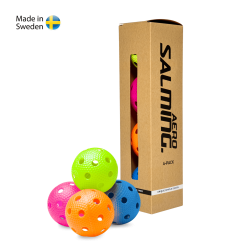 SALMING míčky Aero Ball 4-pack Colour
