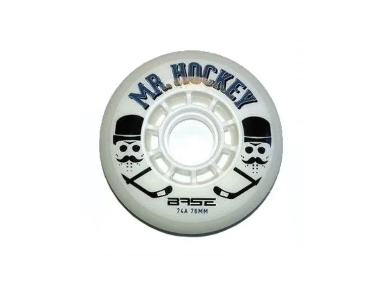 BASE kolečko Hockey indoor PRO 74A Mr. Hockey 4 pack