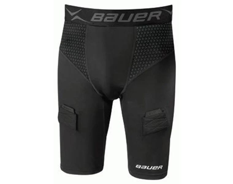 BAUER suspenzorové kalhoty Premium Compression Jock Short SR