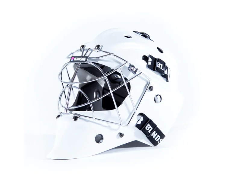 BLIND SAVE maska Original White Goalie Mask