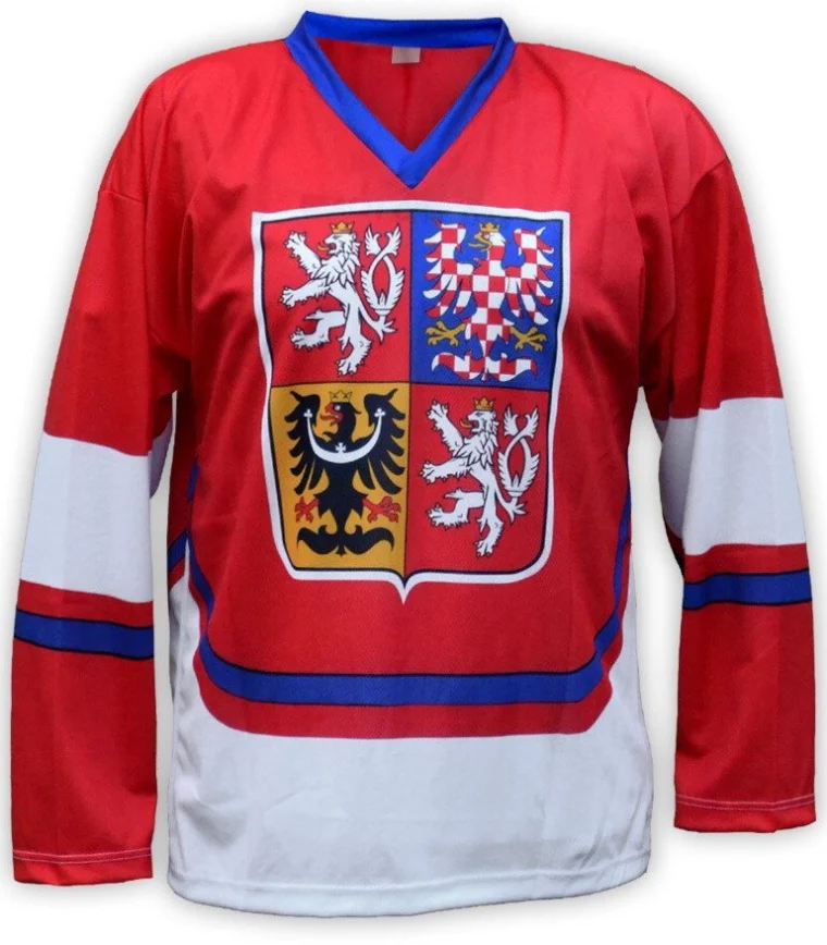ČESKÝ HOKEJ dres replika hokejová reprezentace ČR červená