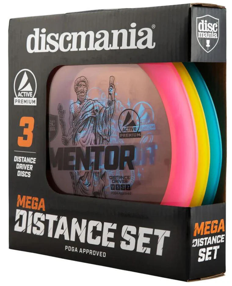 DISCMANIA discgolf set Mega Distance