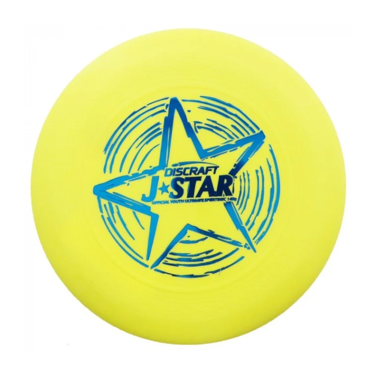 DISCRAFT frisbee J STAR 145 g Junior žlutá