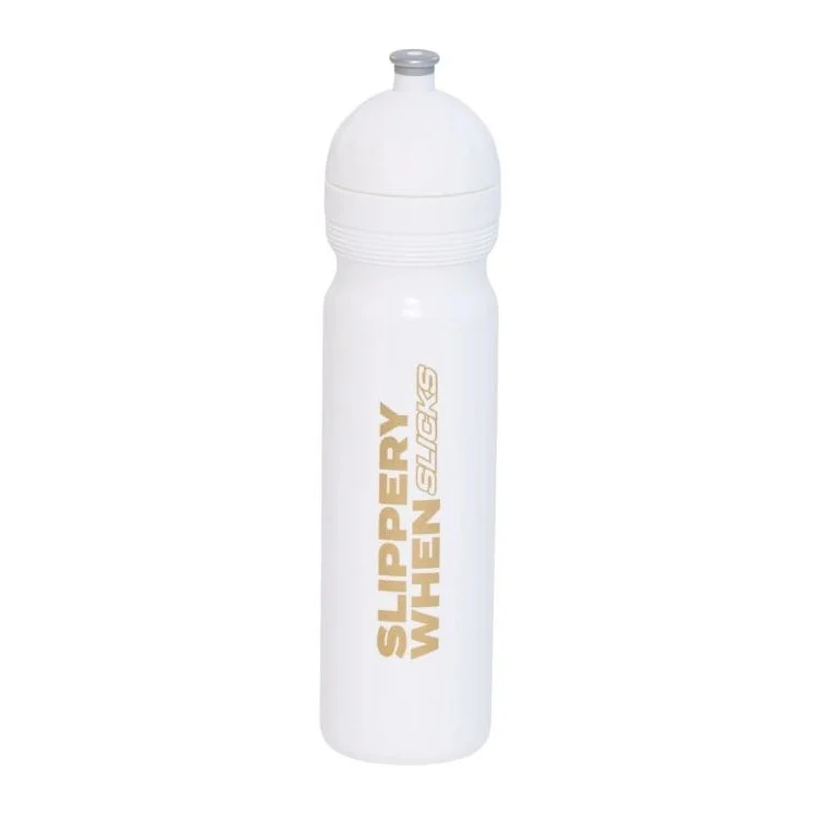 FATPIPE lahev SLICKS 1,0 L bílá/zlatá