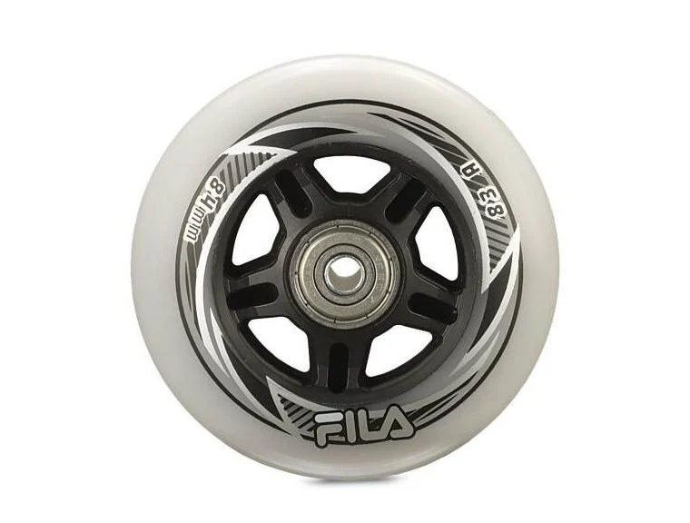 FILA kolečka 84/83A s ložisky ABEC 7 a spacery 8 ks