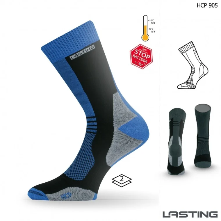 LASTING ponožky hokejové HCP 905 modrá
