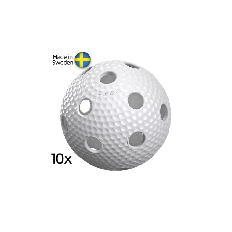 SALMING míček Aero bílý 10 pack