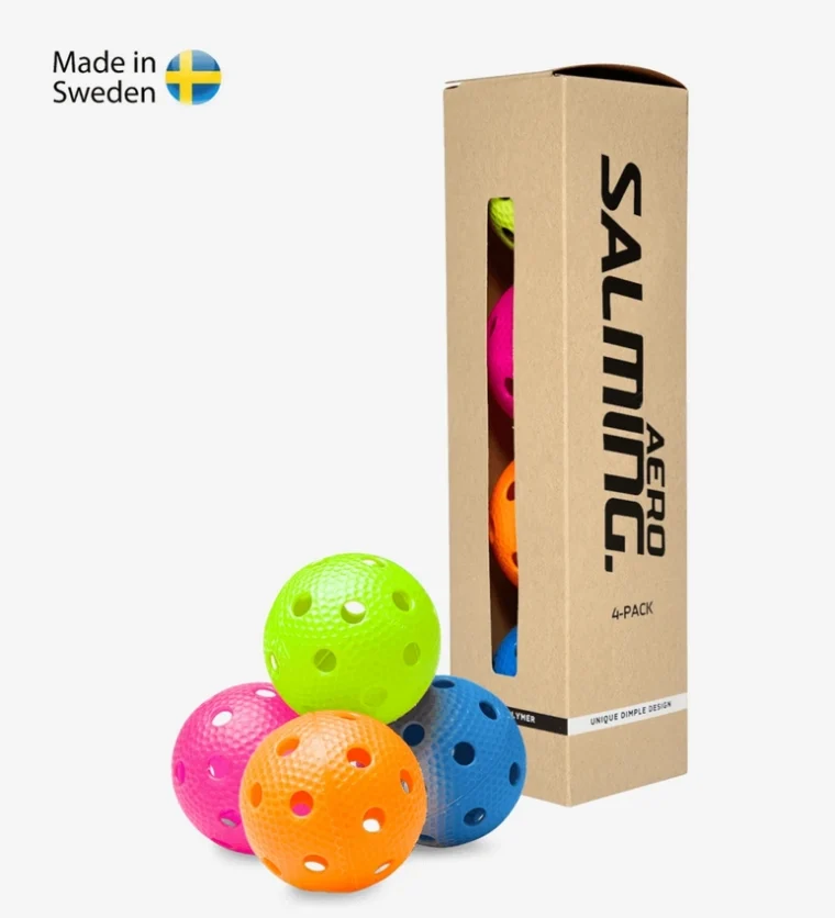 SALMING míčky Aero Ball 4 pack Colour