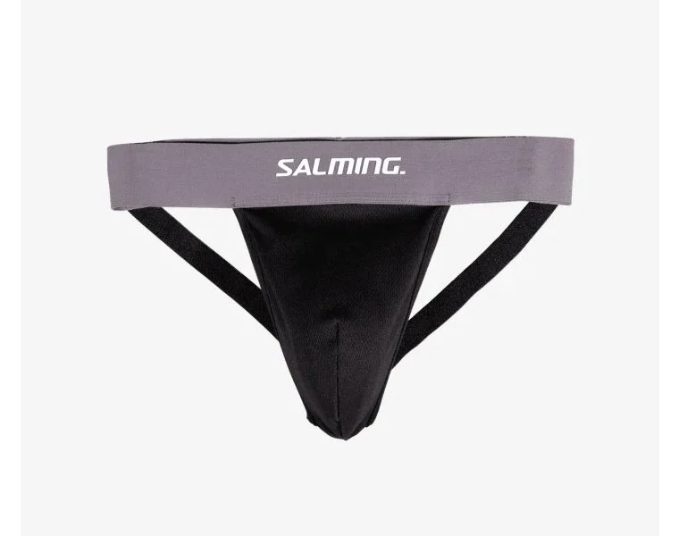 SALMING suspenzor Goalie Jock Strap E Series Black/Grey