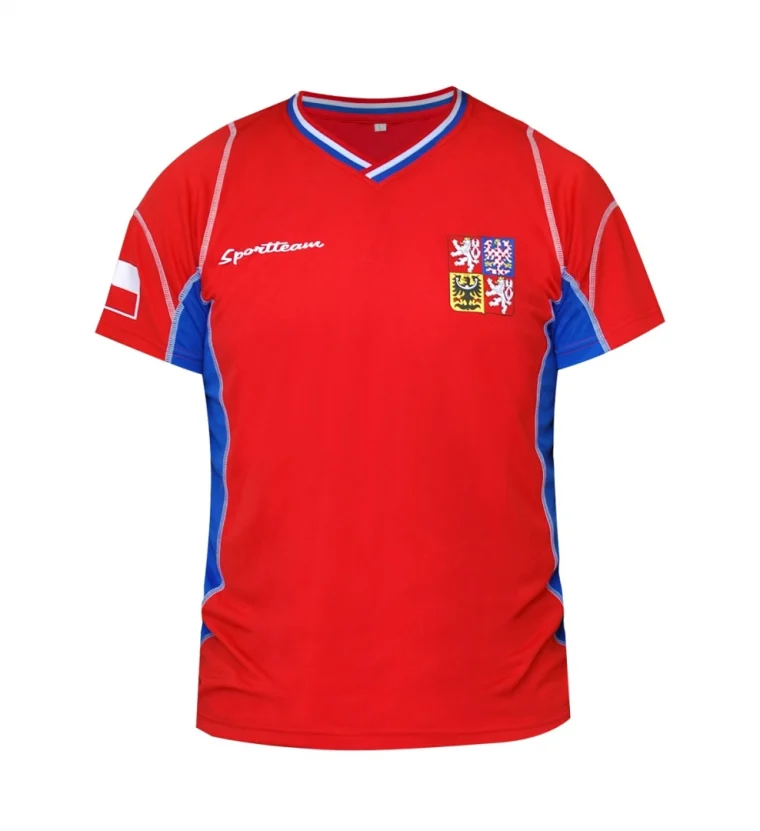 SPORTTEAM dres fotbal reprezentace ČR červený dětský