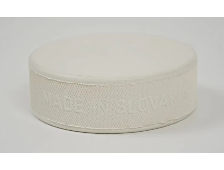 VEGUM puk hokej bílý