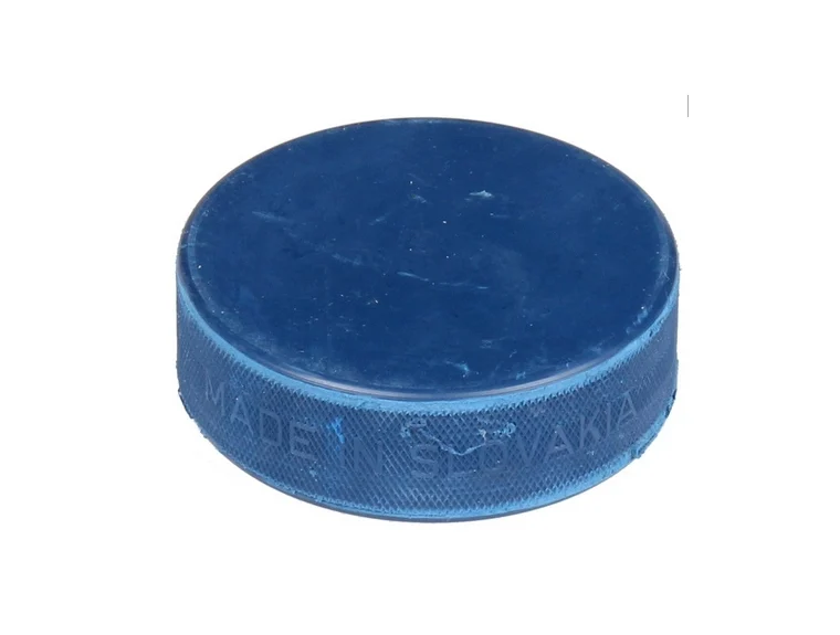 VEGUM puk hokej modrý odlehčený