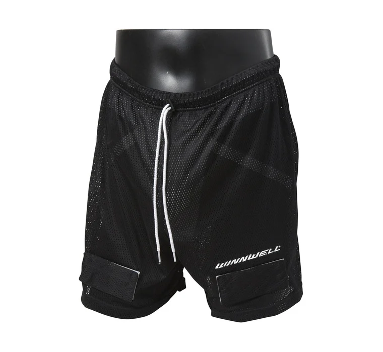 WINNWELL kraťasy se suspenzorem Jock Short Mesh YTH
