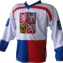 MERCO dres replika ČR Nagano 1998 bílý brankářský #0