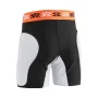 SALMING E-Series Protective Shorts White/Orange #1