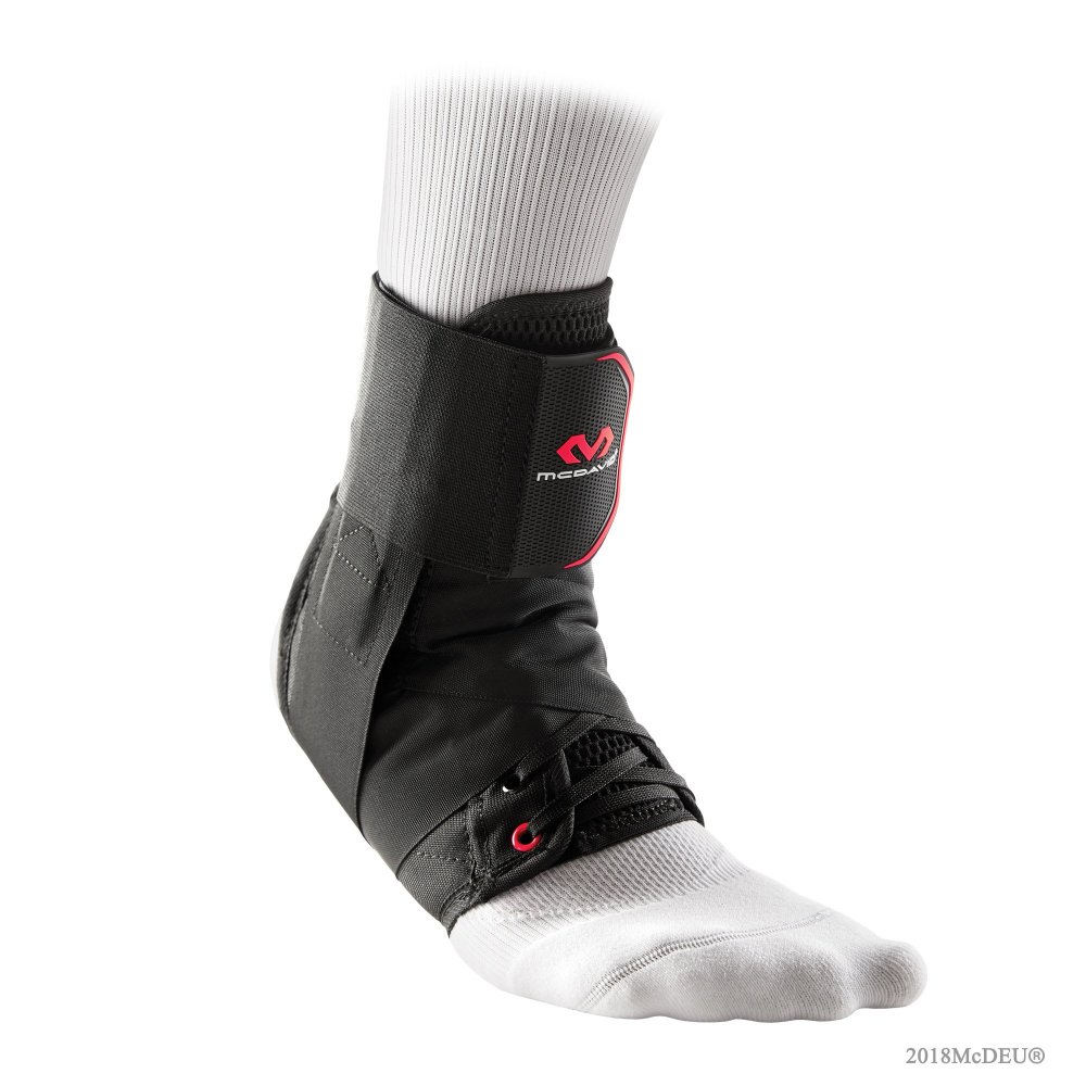 McDAVID 195 Ankle Support Brace With Straps černá