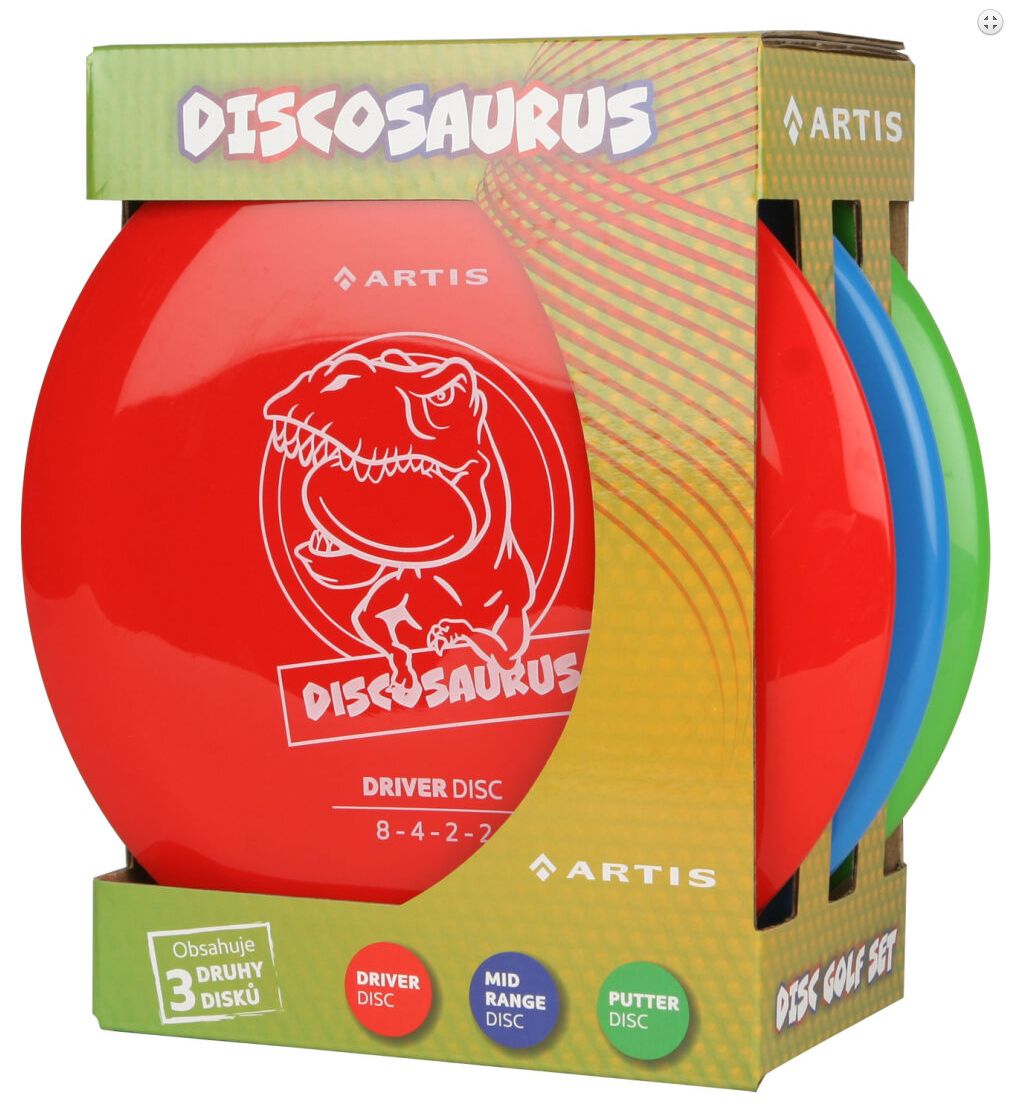 ARTIS Discgolf set Discosaurus
