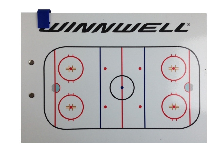 WINNWELL trenérská tabulka s klipem 34x24